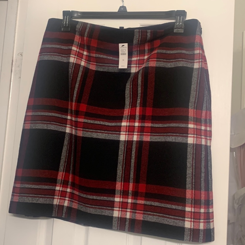 Black, white, and red. Talbots. Size 14. Never worn with tags